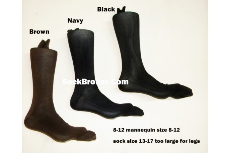 6 pack of 13 17 florsheim nylon microfiber dress socks size size 17 socks